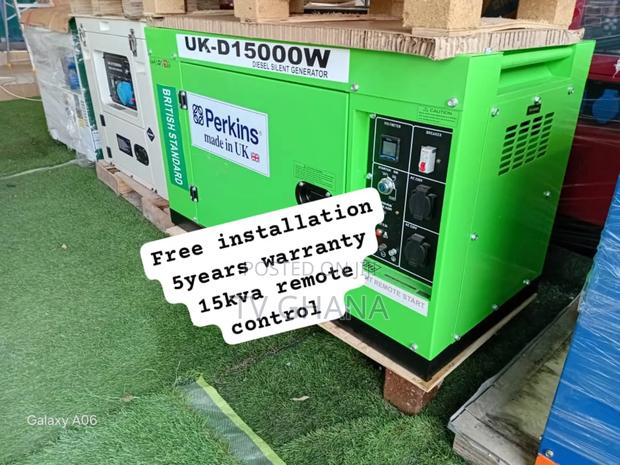 Perkins 15kva Diesel Generator – Strong Power, Smart Remote · Photo 2