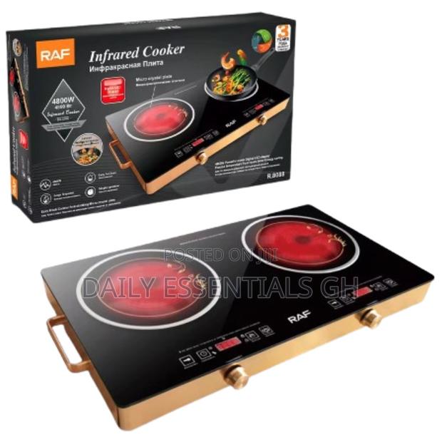 Raf 3500w Double Electric Cooker – Reliable Powerful