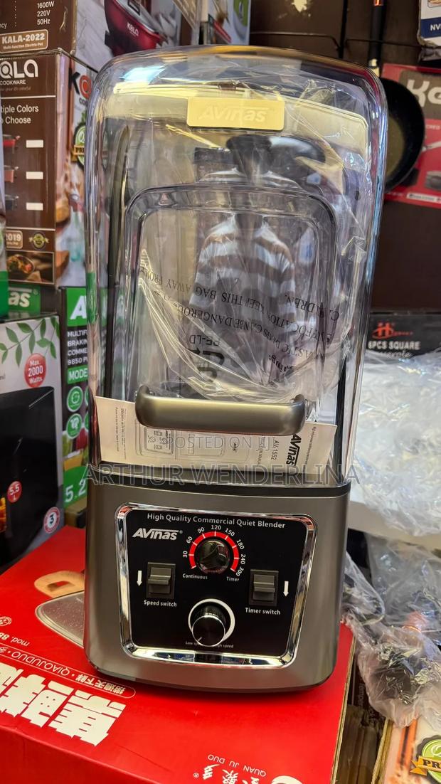 Avinas Commercial Blender 5.2 Liters .5200watt photo 2