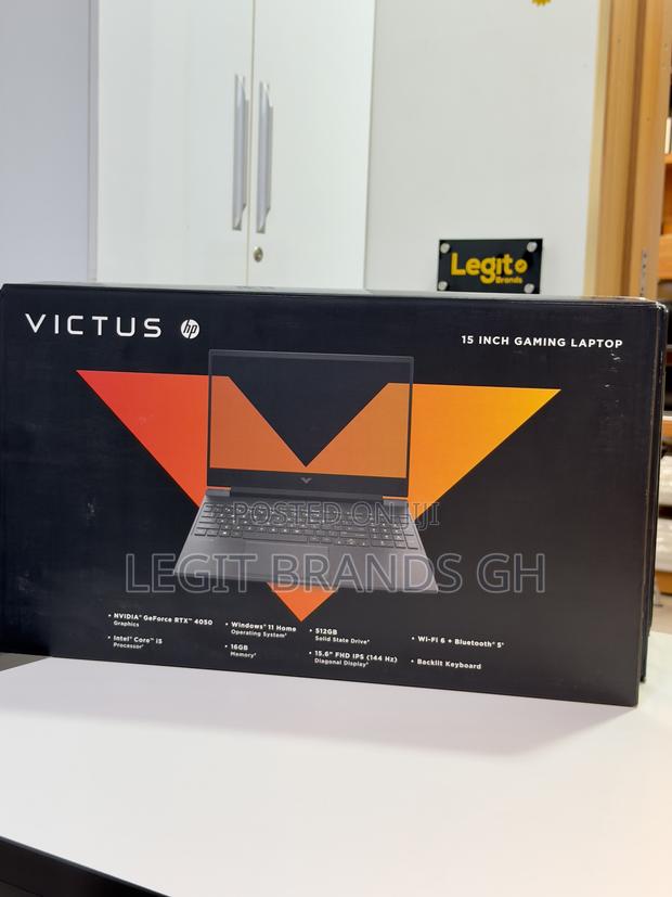 New Laptop HP Victus 15 16GB Intel Core I5 SSD 512GB