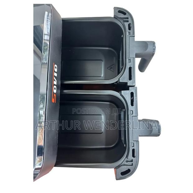 Sovio – Air Fryer Xxl, 11 Liters With 2 Drawers. 2000w photo 5
