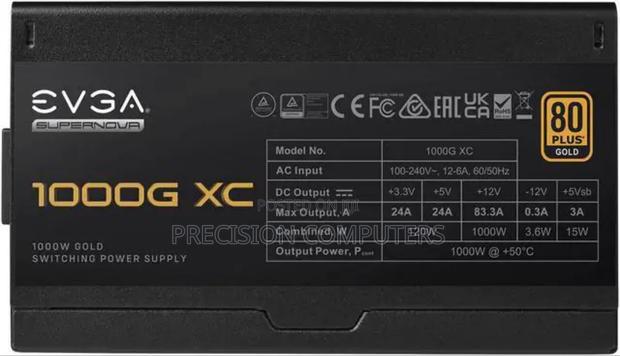 Evga 1000watts Pcie Gen5 Power Supply photo 2