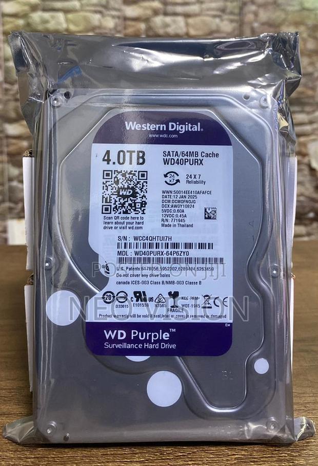 W/D 4tb Surveillance Hard Drive