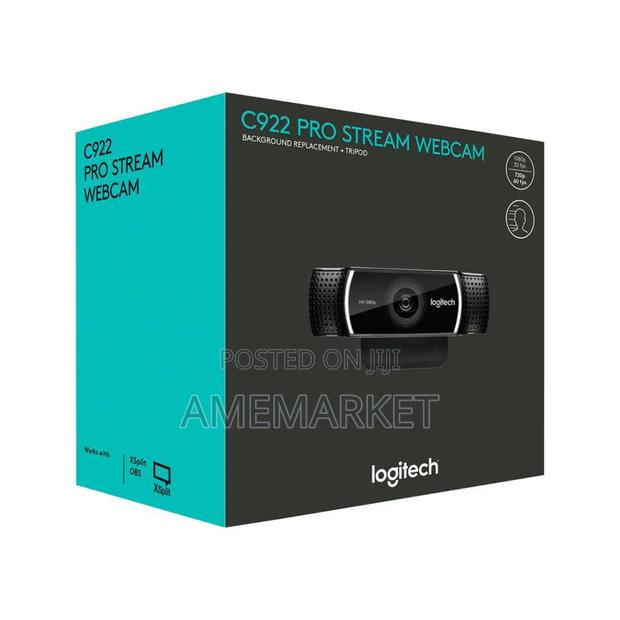 Logitech C922 Pro Webcam, 1080p Camera, Hd Video Streaming Recording photo 3