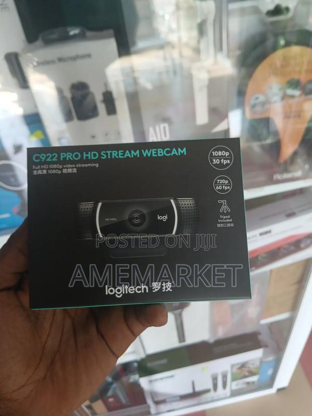 Logitech C922 Pro Webcam, 1080p Camera, Hd Video Streaming Recording photo 4