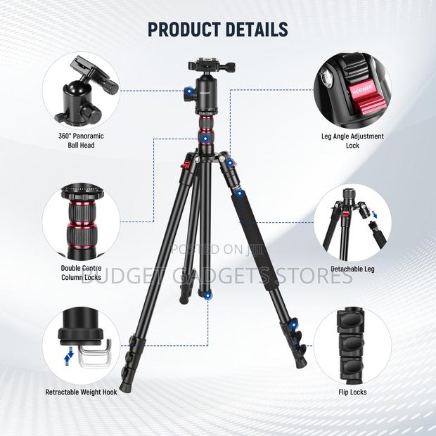 Neewer Tp77 77" 2 in 1 Camera Tripod Monopod photo 2