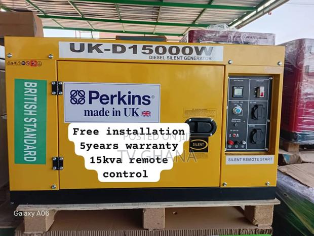 Perkins 15kva Diesel Generator – Convenient Remote Operation · Photo 2