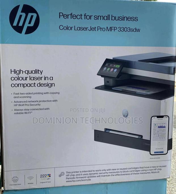 HP Color Lasrjet Pro MFP 3303sdw Printer / Print/Scan/Copy · Photo 3