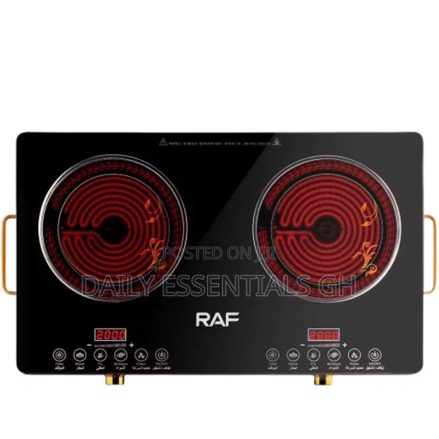 Raf Infrared Double Cooker 3500w – Modern Kitchen Appliance
