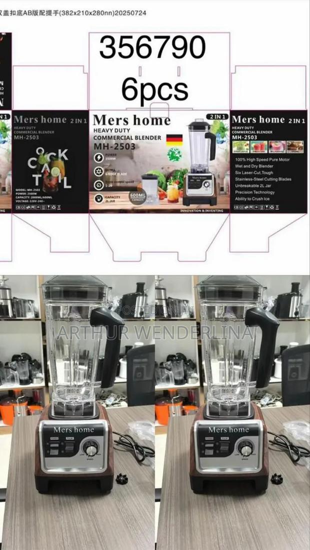 Mershome 2 in 1 Blender photo 2