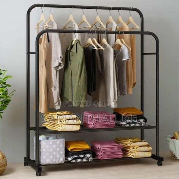 Double Pole Clothes Hanger