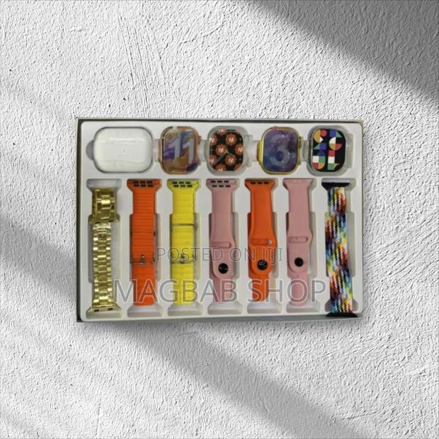 Ai-60 Suit ( 2 Smart Watches + 1 Airpod + 7 Straps) photo 3