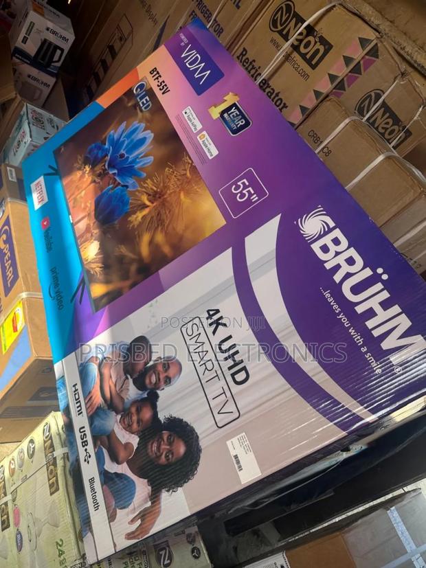Bruhm 55" Led Smart Tv Uhd photo 6