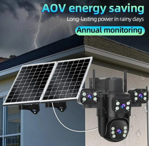 4 Lens 4g Solar Camera