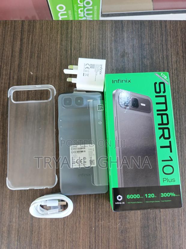 New Infinix Smart 10 Plus 128 GB Black photo 2