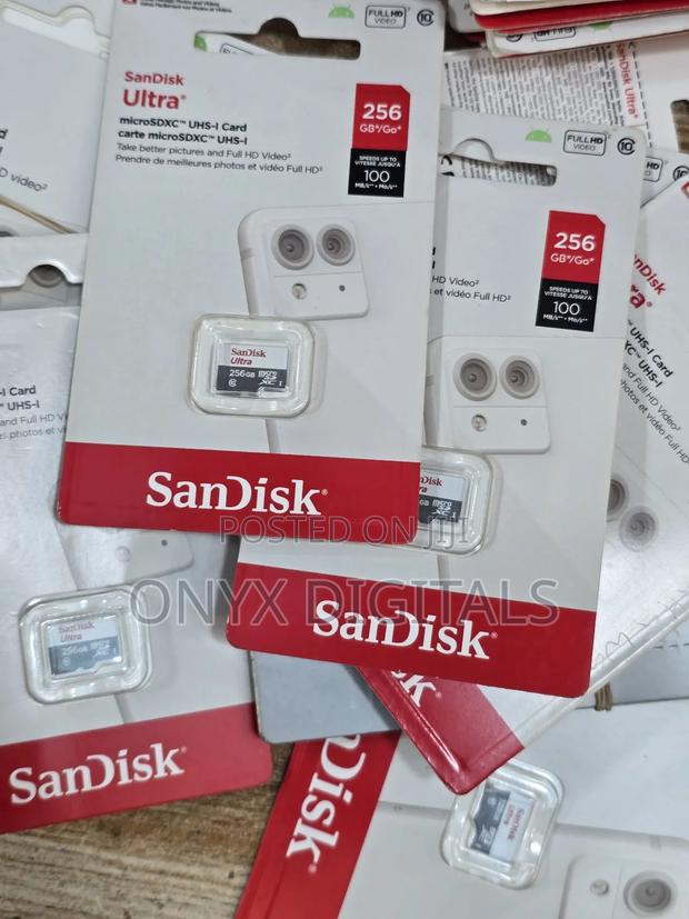 Original Sandisk Memory Card. 256gb.