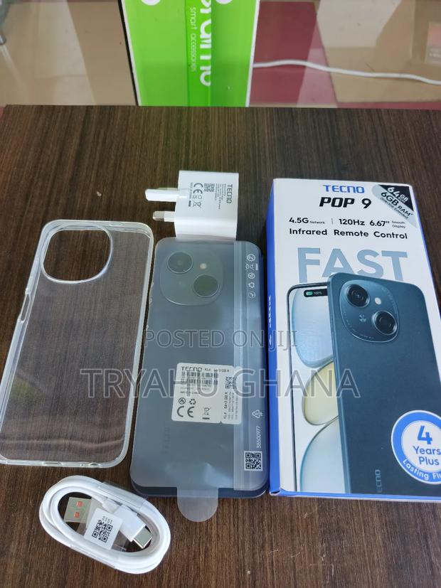 New Tecno Pop 9 64 GB Black photo 2