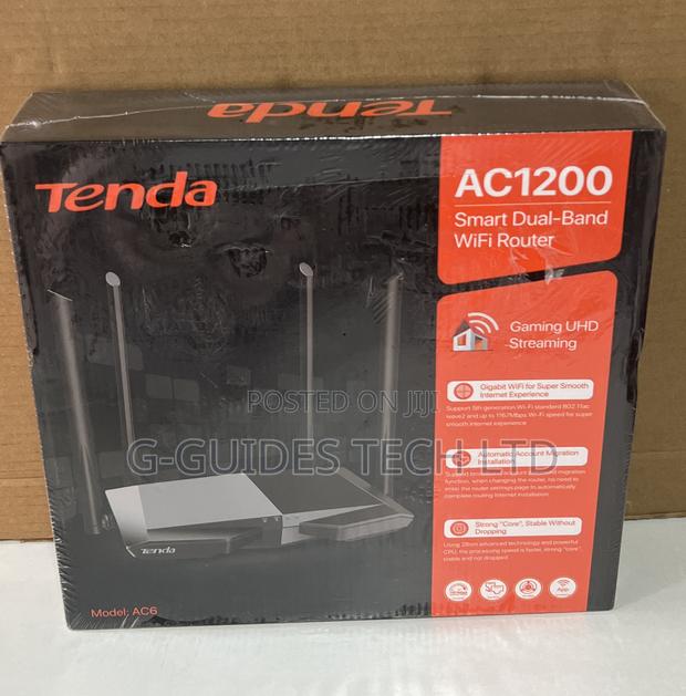 Tenda Ac1200 Smart Dual-Band Wifi Router Ac6 photo 4