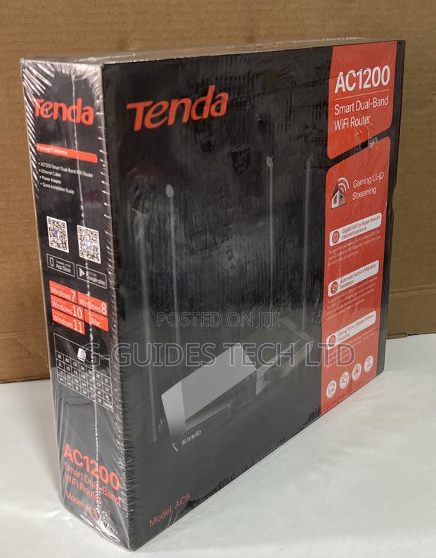 Tenda Ac1200 Smart Dual-Band Wifi Router Ac6 photo 5