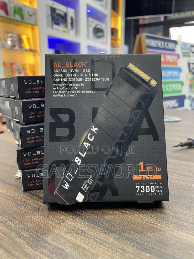 Wd_black 1tb Ssd | Nvme Gen4 | High Speed Gaming | Brand New