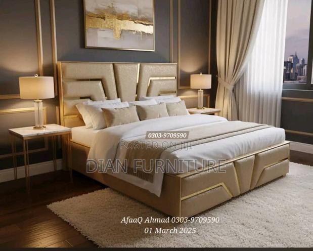 Double Bed With Mattress Available
