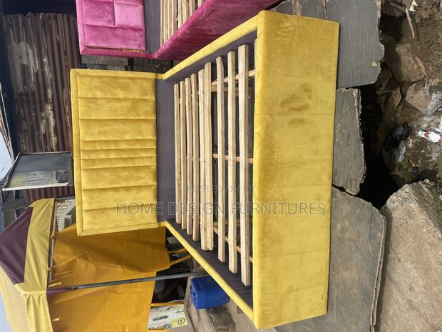 Yellow Bed Frame