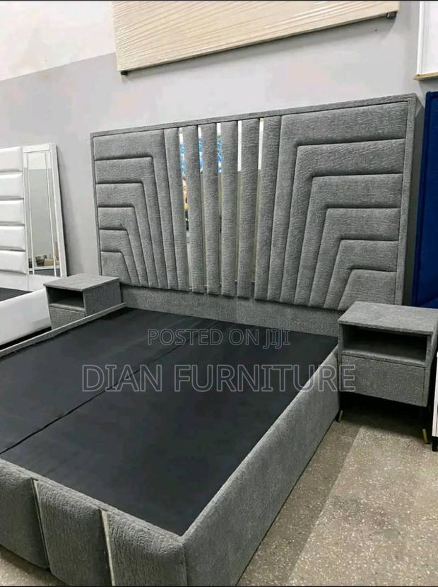 King Size Bed Frame With Side Drawer Available