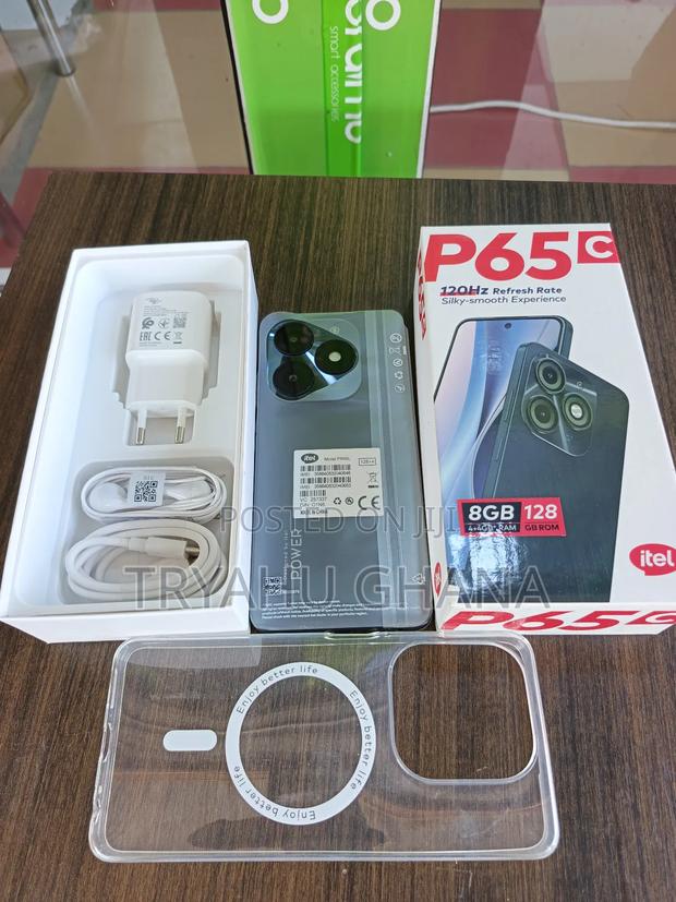 New Itel P65C 128 GB Black photo 2