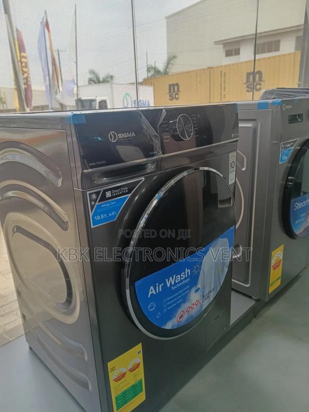 Sigma 10.5kg+6kg Dryer Front Load Washing Machine photo 3