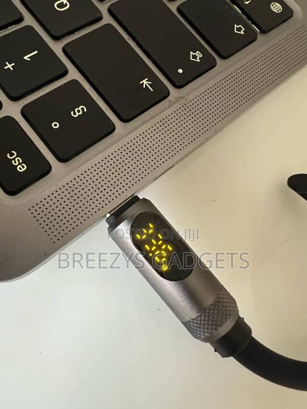 Hagibis C Cable With Led Display C to C Fast Charger Cable Pd 240w photo 2