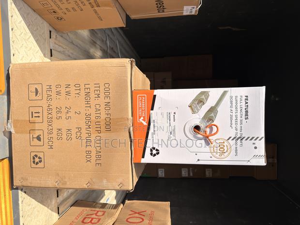 Westa Cat6 Cable 305m Utp Pure Copper Passed the Fluke Test| photo 5