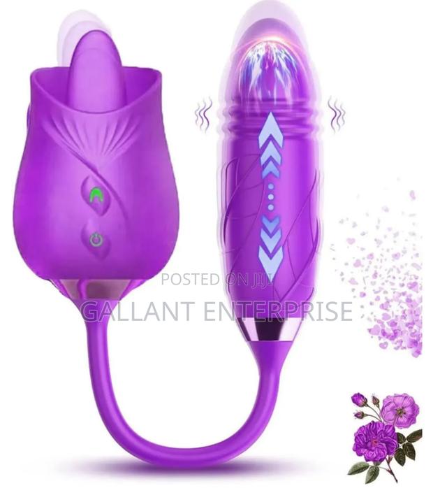 Rose Vibrator. Licking Vibrator Sex Toy · Photo 3
