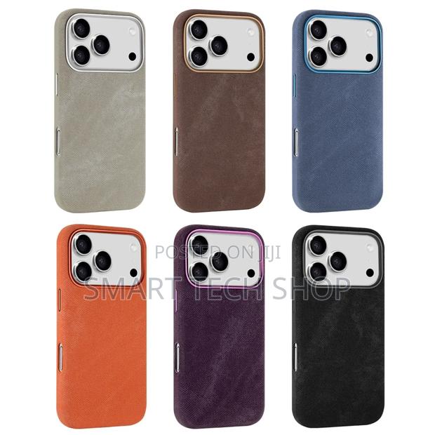iPhone 17 Pro Microfiber Premium Case Magsafe Suppor Wireless Charging