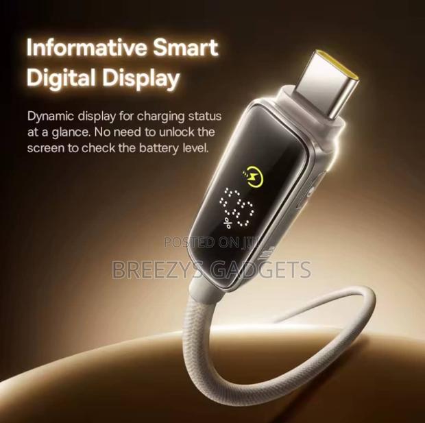 Baseus Vipow Fast Charging Cable Usb-C to Usb-C 100w 1m 2m photo 3