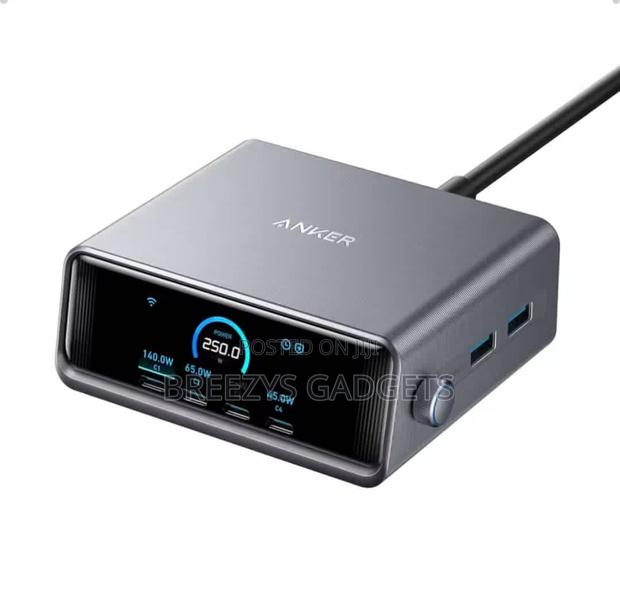 Anker Prime Charger, 250w Gan Prime Usb C Charging Station photo 2