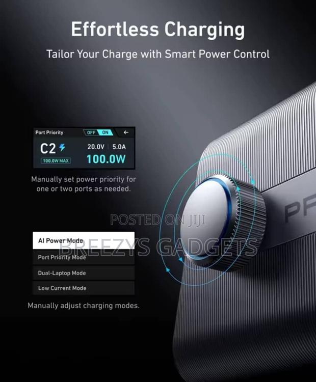 Anker Prime Charger, 250w Gan Prime Usb C Charging Station photo 4
