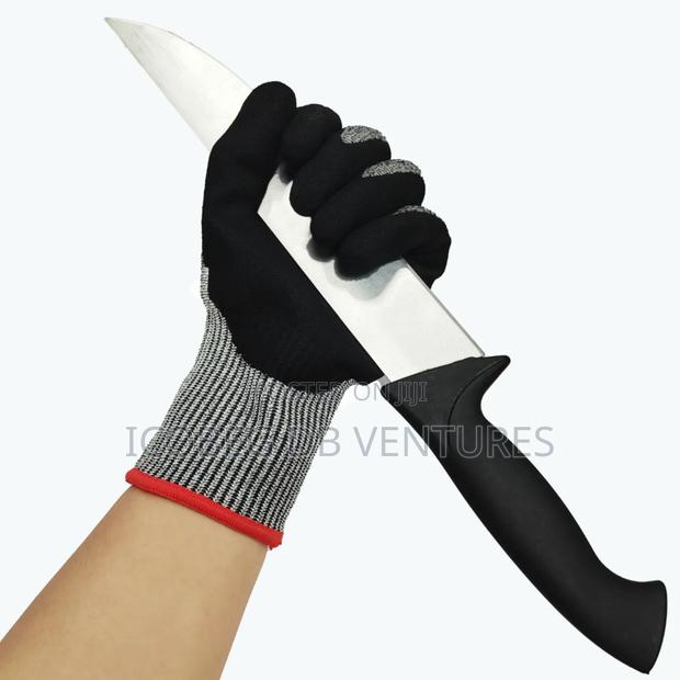 Hg Safety Anticut Gloves/ Cut Resistant Gloves/Cut 5 photo 2