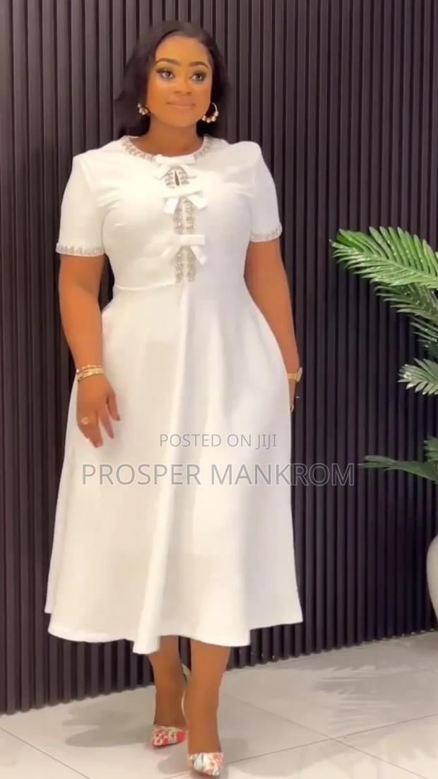 Ladies Dresses Christmas White