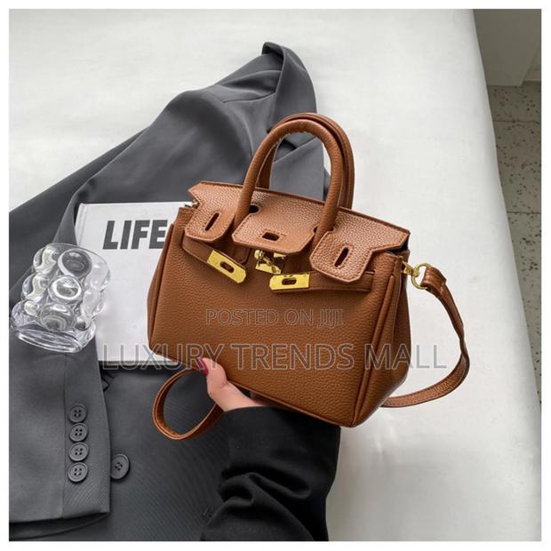 Classic Birkin-Inspired Leather Handbag photo 4