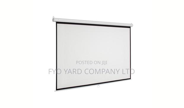 180cm*180cm Electronic Projector Screen photo 3