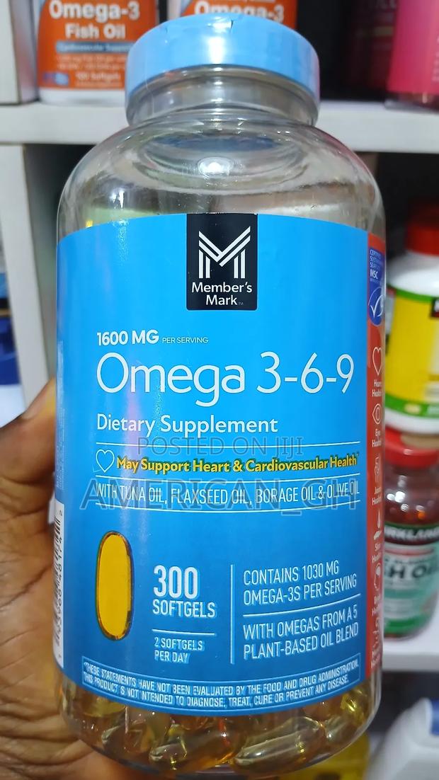 Members Mark 1600mg Omega 3-6-9 Supplement, 300 Softgels · Photo 2