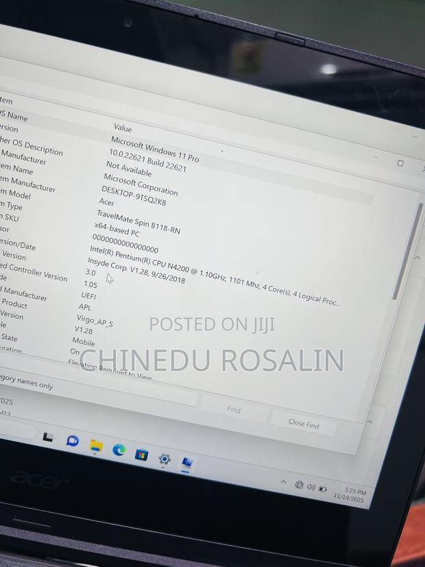 Laptop Acer TravelMate Spin B1 4GB Intel SSD 128GB photo 7