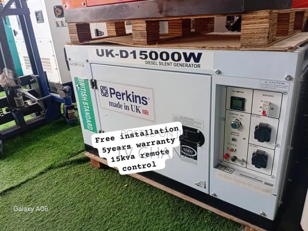 Perkins 15kva Diesel Generator – Remote Controlled Power · Photo 2