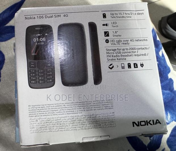 New Nokia 106 Black photo 2