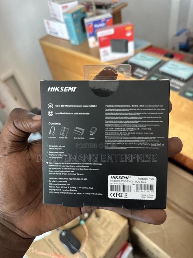 Hiksemi External SSD 512 photo 2