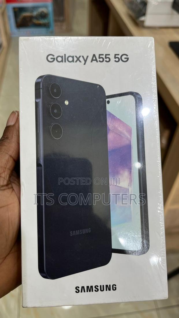 New Samsung Galaxy A55 128 GB Black photo 2