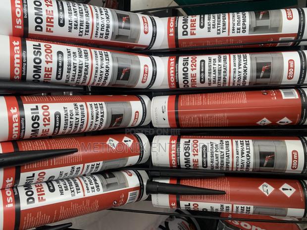 Heat Resistant Silicon Sealant,Domosil Fire 1200 photo 2