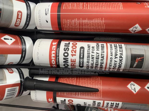 Heat Resistant Silicon Sealant,Domosil Fire 1200 photo 4