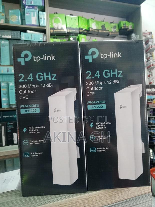 Tp Link 2.4 300 MBPS 12 Dbi Outdoor Cpe (Cpe220) · Photo 4