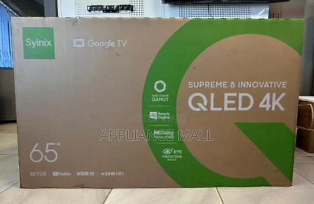 Syinix Tv 65" Qled Smart Android